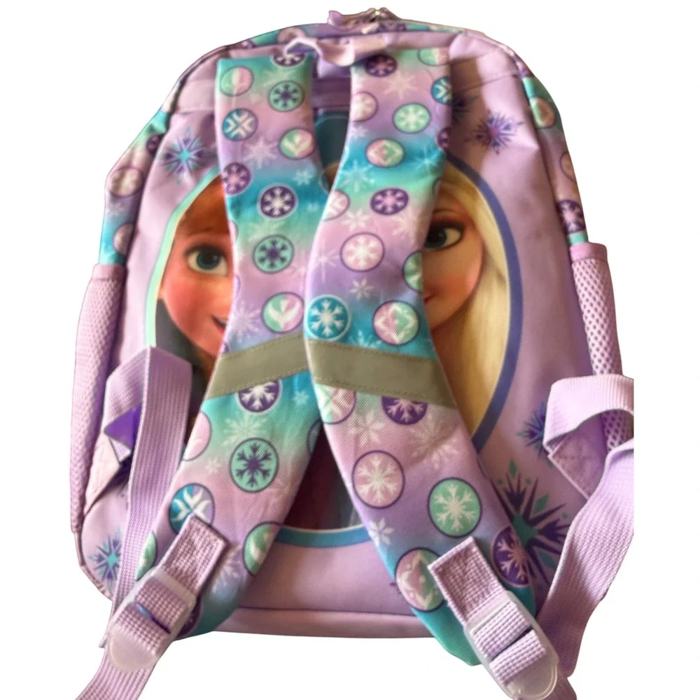 Disney Frozen Backpack, lunchbox  Elsa Front Pocket Kids School‎ Bag